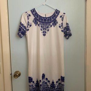 Paisley Tshirt Style Dress